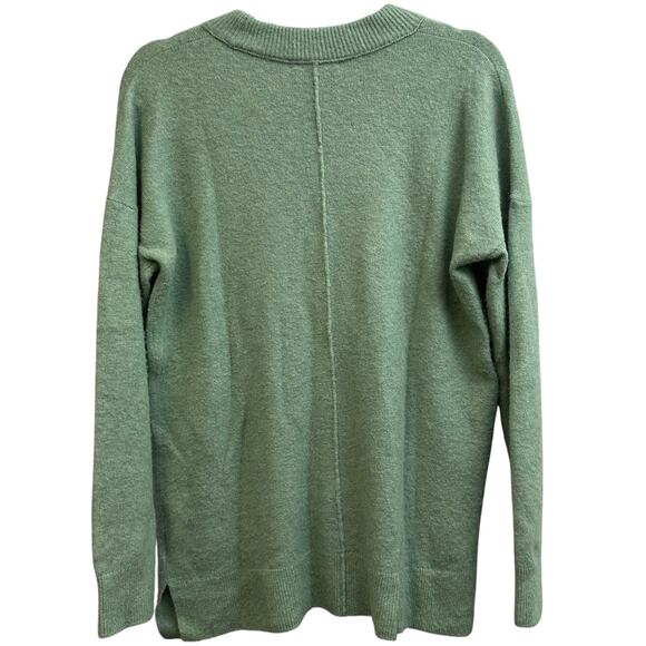 Madewell Mint Green Pullover Wool Alpaca Blend Sweater Size Small Oversized Soft - Picture 3 of 5